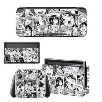 

Anime Ahegao Girl Nintendo Switch Skin Sticker NintendoSwitch stickers skins for Nintend Switch Console and Joy-Con Controller
