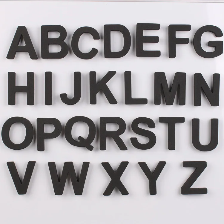 

Magnetic Fridge Letters EVA Capitalized Alphabet Kids Children Magnets Sticker Home Decoration Accessories 5CM 26pcs/set