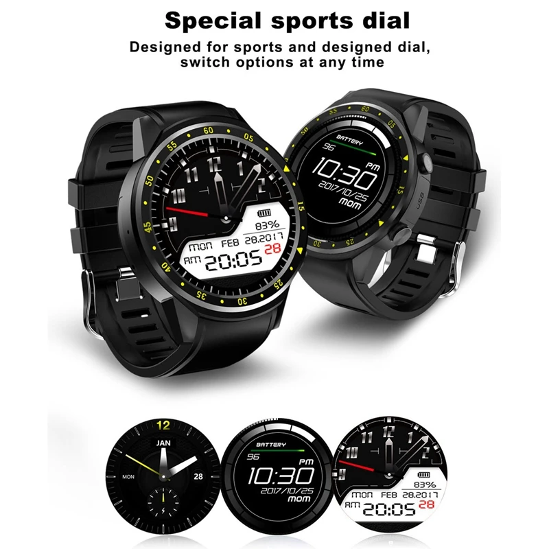  GPS Smart Watch Men with SIM Card F1 Smart Watches Heart Rate Detection Sport Phone Connected Watch