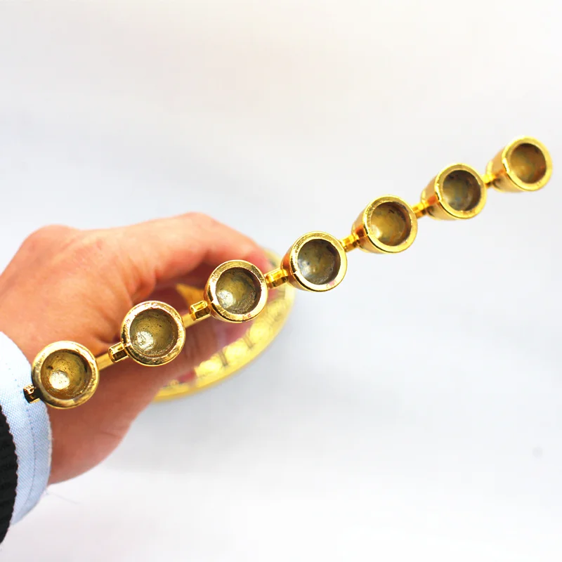 Menorah канделябра Shalom Jerusalem Подсвечник 7 разветвленный