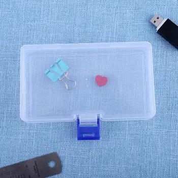 

Transparent cosmetic organizer Plastic Box Electronic Parts Tool Box Storage Holder Jewelry Home Organizer makeup organizer