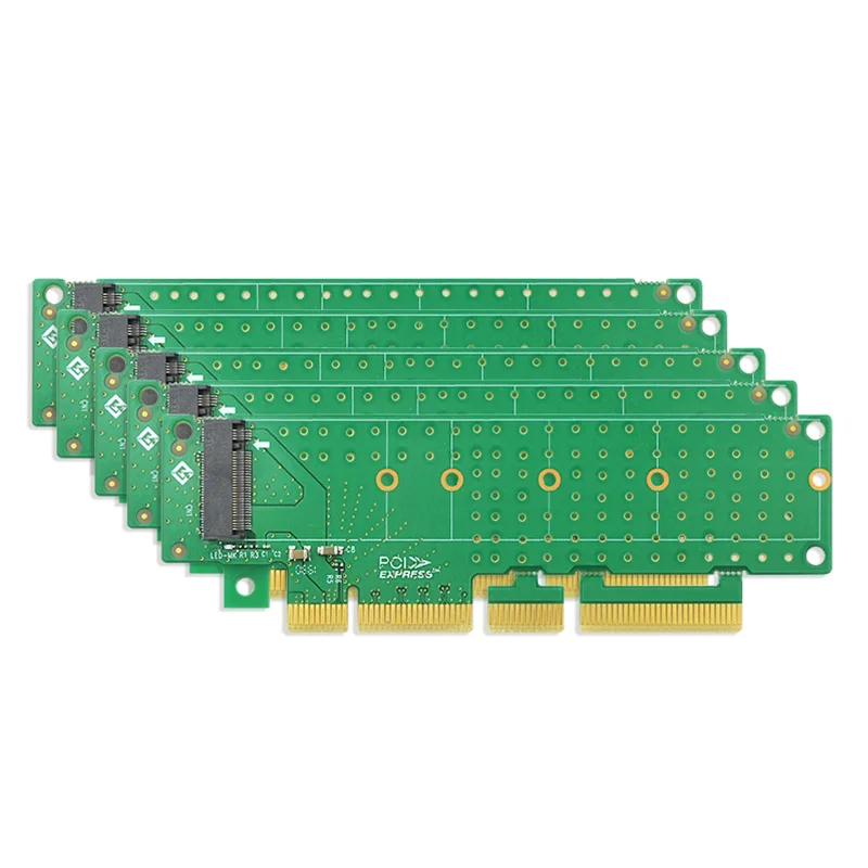 Linkreal M.2 Nvme m Chave para Pcie x4 Adaptador Suporte M.2 em Chassi 1u sem Suporte Pcs-lrnv9511-g3 - Imagem 2