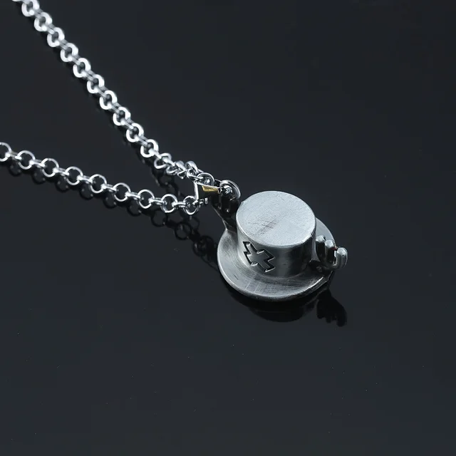 Anime One Piece Metal Necklace Luffy Ace Pirate Skull Hat Pendant Chain Choker Man Cartoon Necklaces Charm Jewelry Collar Gift guyin culian