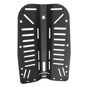 

Scuba Diving Carbon Fiber Backplate Fit Donut 30Lbs Wing with Hole Center Dimension 28mm 11Inch