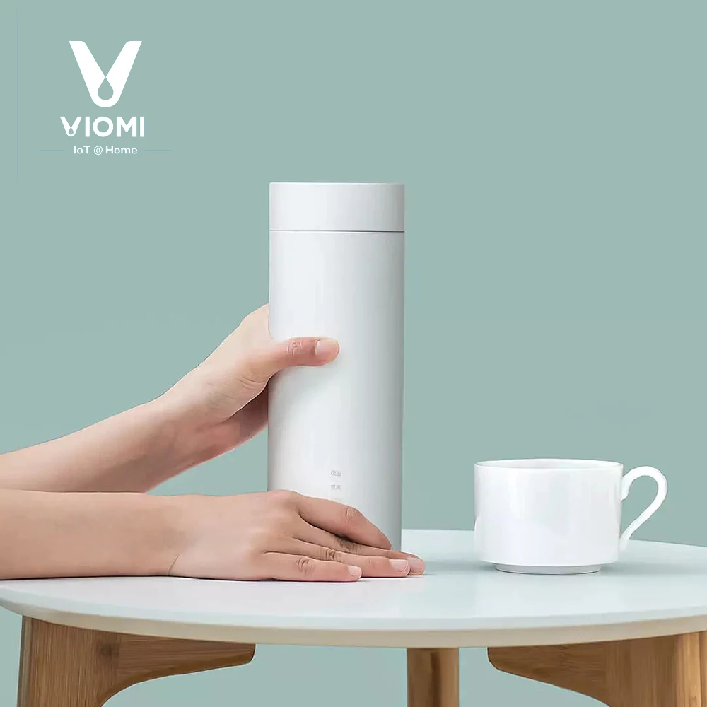 

VIOMI Portable Travel Water Kettle Electric Heating Bottle CUP 400ml 220V For Tea Coffee Smart Temperature Control From xiaomi