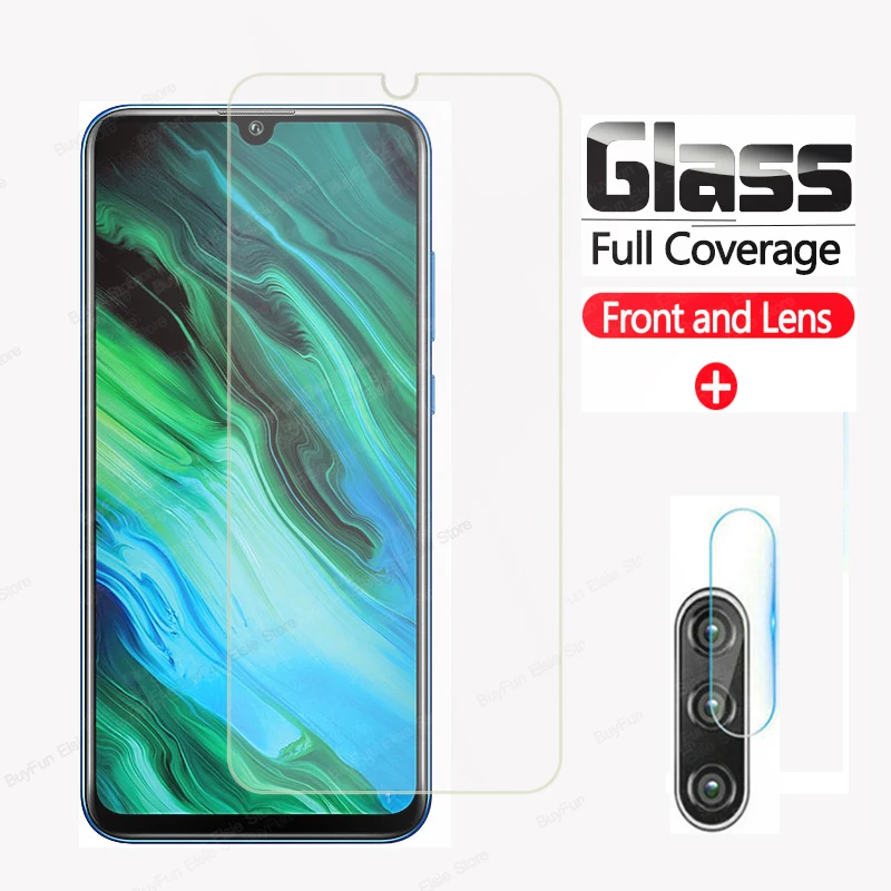 Закаленное стекло 2 в 1 для Huawei Honor 20e защита экрана на 6 21 '✠s 30s 20 lite Защитная