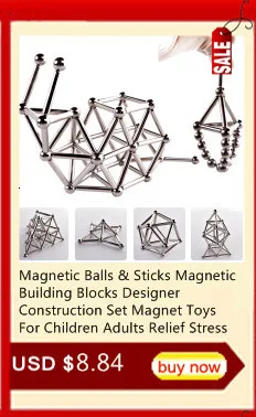 Магнитные блоки мини-размера, Магнитный конструктор, строительные блоки, развивающие магнитные игрушки для детей, подарок для детей