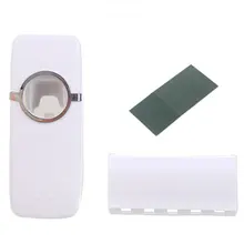 Аксессуары для ванной набор зубных щеток Держатель автоматическая Зубная паста Диспенсер держатель Зубная щетка настенный держатель для ванной комнаты инструменты для ванной комнаты