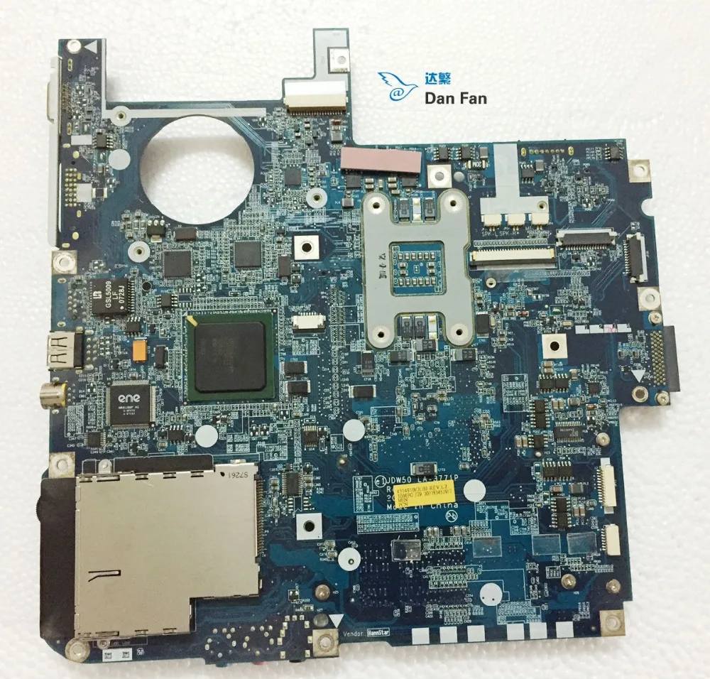 Материнская плата MBAH302001 для ноутбука acer 5310 5710 модель JDW50 LA 3771P материнская 100%