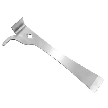 

Multifunction Bee Tools Stainless Steel Thumb Type Bee Honey Knife Bee Hive Scraper Beekeeping Bee Scraper Cut