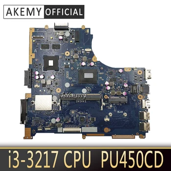

Akemy PU450CD Laptop motherboard for ASUS PU450CD PU450C Test original mainboard I3-3227U/3217U GT820M