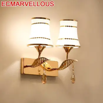 

Lighting Lampen Modern Industrial Decor Crystal Wandlamp Applique Murale Luminaire Light For Home Aplique Luz Pared Wall Lamp