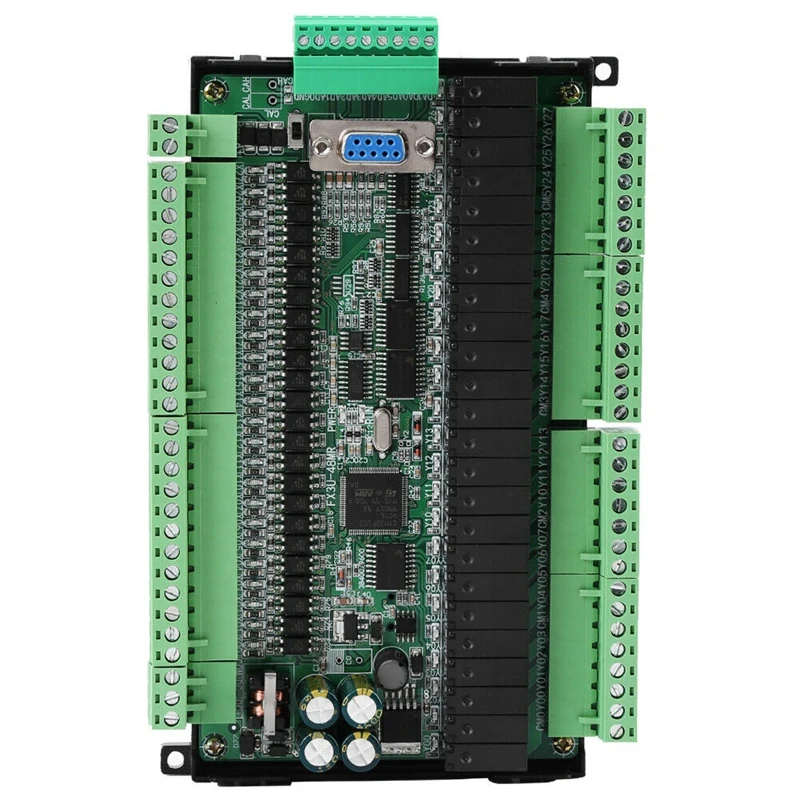 FX3U-48MR DC24V промышленная плата управления ПЛК Программируемый логический контроллер Лер HFT