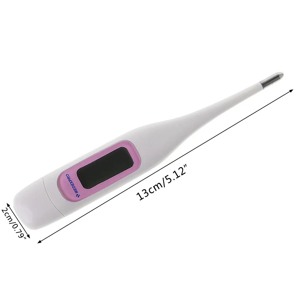 Женский цифровой термометр для овуляции, водонепроницаемый, для взрослых, ЖК-дисплей, измерение температуры, для маленьких леди, легкое чтение, точный дисплей