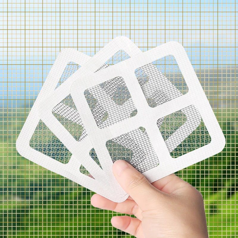 5 Pack Fix Net Window Home Adhesive Antis Mosquito Fly Bug Insect Repair Screen Wall Patch