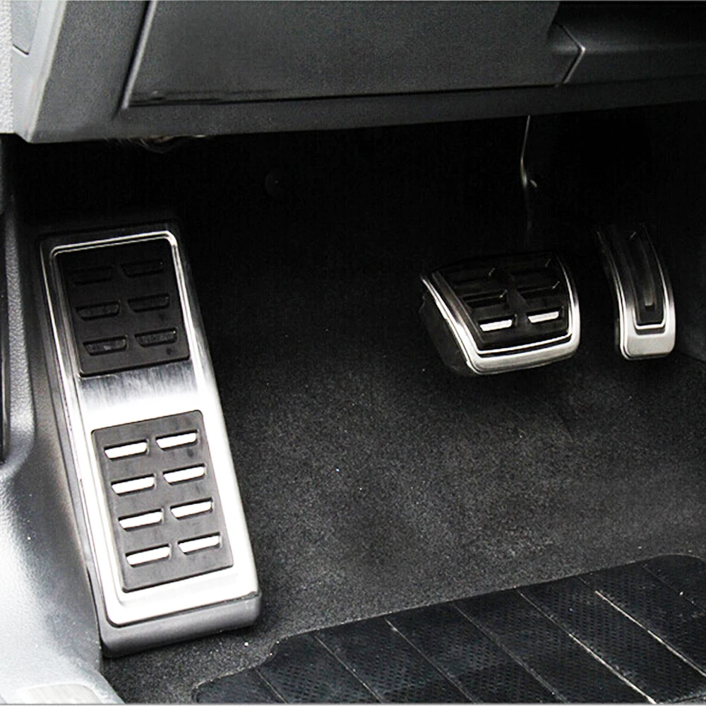 VW GOLF 7 GTi MK7 Lamando POLO A05 Passat B8 Skoda Rapid Octavia 5E 5F A7 2014- Stainless Steel Pedal car accessories car pedals