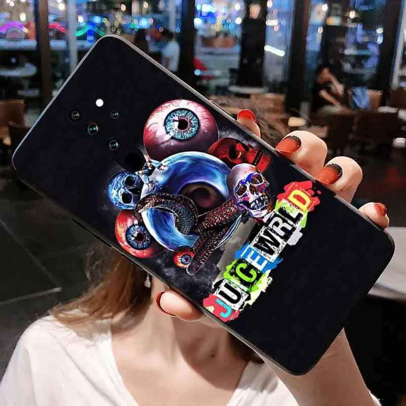 Juice WRLD Hip Hop 999 Custom Soft Phone Case for Redmi Note 9 8 8T 8A 7 6 6A Go Pro Max Redmi 9 K20 K30 leather case for xiaomi Cases For Xiaomi