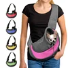 Pet Dog Cat Sling Carrier Breathable Travel Safe Sling Bag Puppy Kitten Outdoor Mesh Oxford Single Comfort Handbag Tote Pouch 1