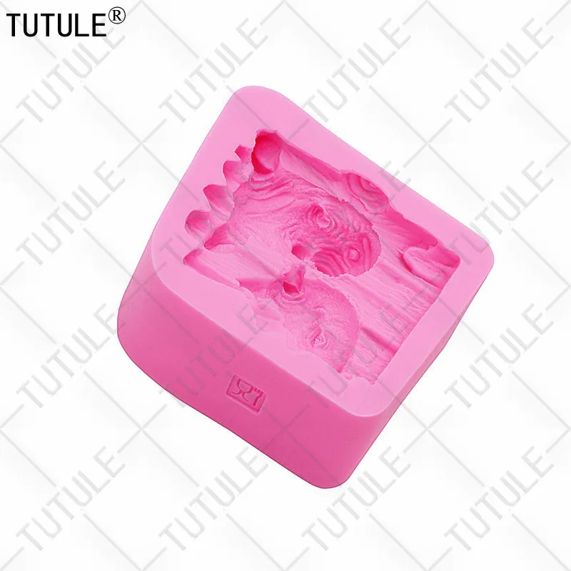 Rhinoceros Mold food grade cupcake mold-Rhinoceros Silicone Mold Cake Candy Clay Animal Cooking Jewelry Chocolate Cookies Mold