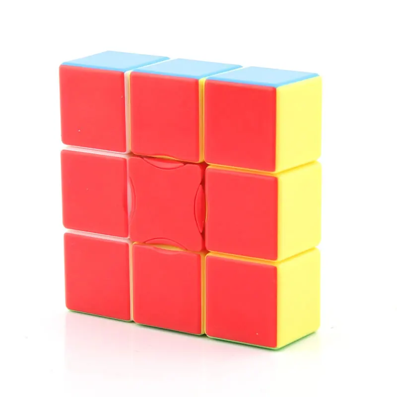 Высококачественный YongJun 1x3x3 волшебный куб YJ 133 Cubo Magico скоростная головоломка Рождественский подарок идеи детские игрушки для детей - Цвет: Stickerless