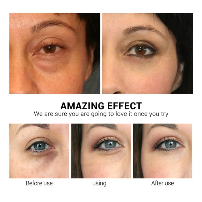 50pcs VC Eye Mask Reduces Dark Circles Soothing Firming Hardening Elevation Repair Serums HB88