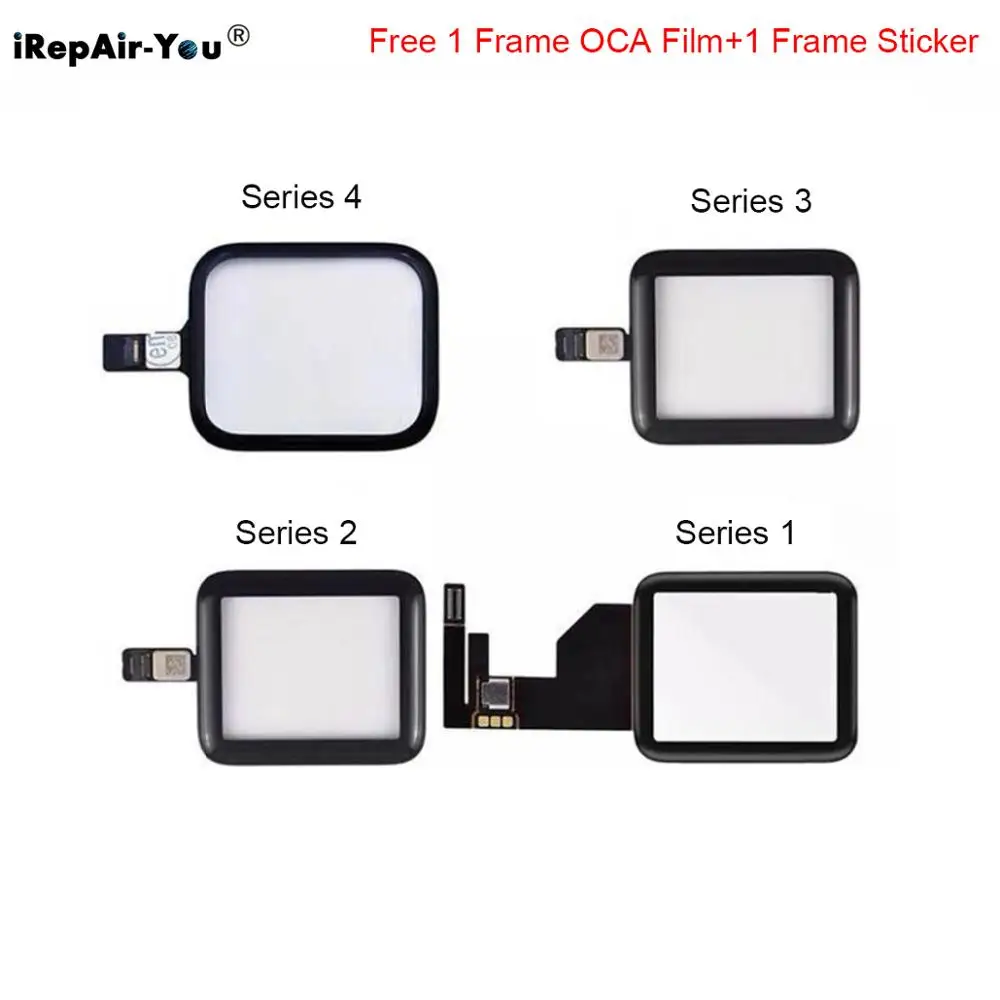 38 мм 42 40 44 сенсорный экран дигитайзер для Apple Watch серии 1 2 3 4 5 S1 S2 S3 S4 S5 LCD передний