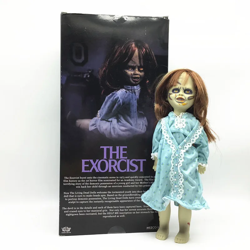25 см куклы Живые мертвецы Exorcist LDD представляет фильм террора ПВХ фигурку Модель