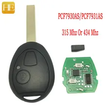 HE Xiang-llave de coche a Control remoto para BMW Mini Cooper R50 R53, sistemas de alarma de seguridad, Mini Rover PCF7931AS 315/434