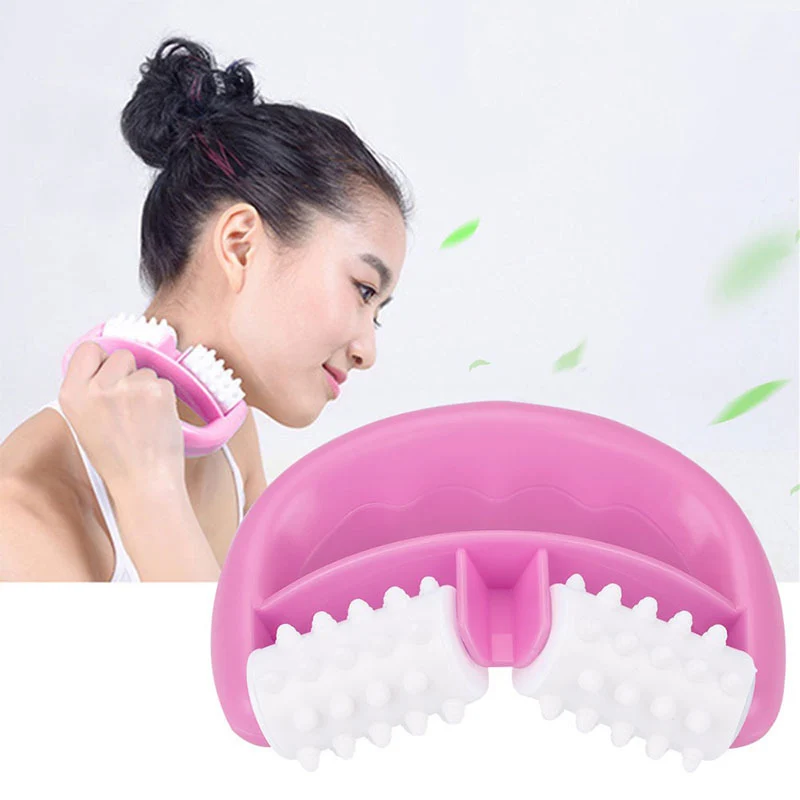

D Type Fat Control Roller Massager Anti Cellulite Weight Loss Leg Abdomen Neck Buttocks Face Lift Tools Roller