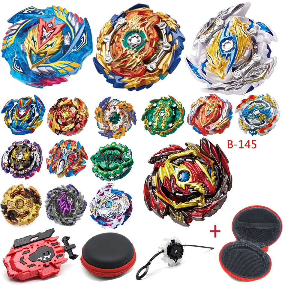 Beyblades B145 144 металлический приклеенный верх Beyblade Burst 4d Master Bayblade Bey Blade с пусковым устройством и сумкой Beyblade игрушки