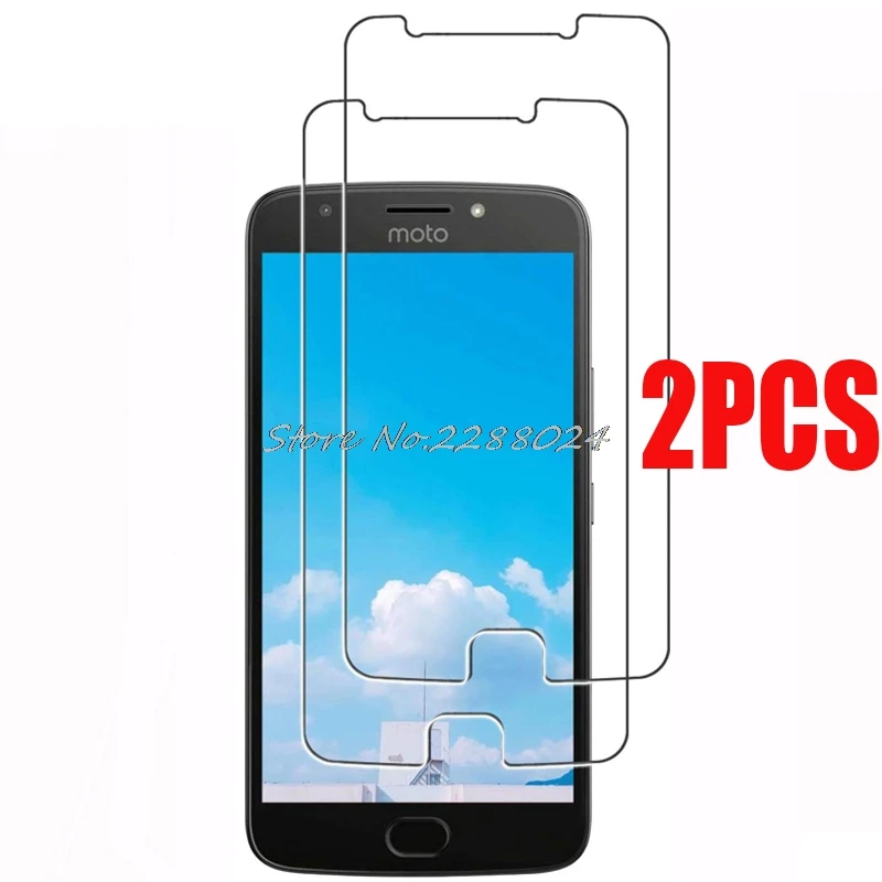 2PCS FOR Motorola Moto E4 Plus Tempered Glass Protective on Moto E4 XT1771 XT1770 XT1773 Screen Protector Glass Film Cover 2pcs for umidigi a7s tempered glass protective on umidigi a7 pro a7pro screen protector glass film cover