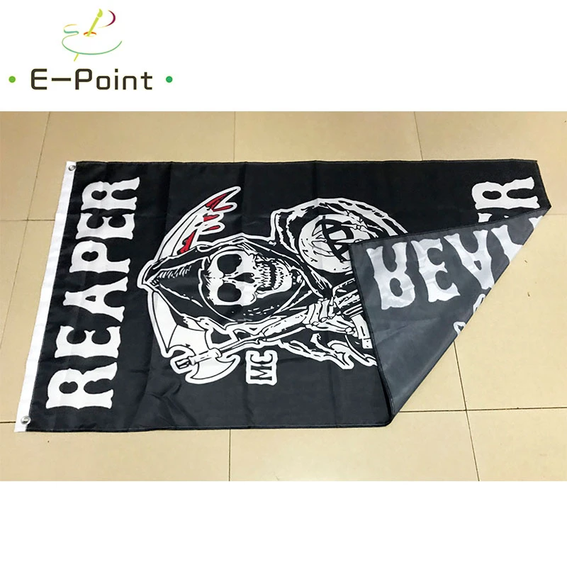 Reaper Флаг Экипажа 2ft* 3ft(60*90 см) 3ft* 5ft(90*150 см) Размеры рождественские украшения для дома баннер, флаг подарки
