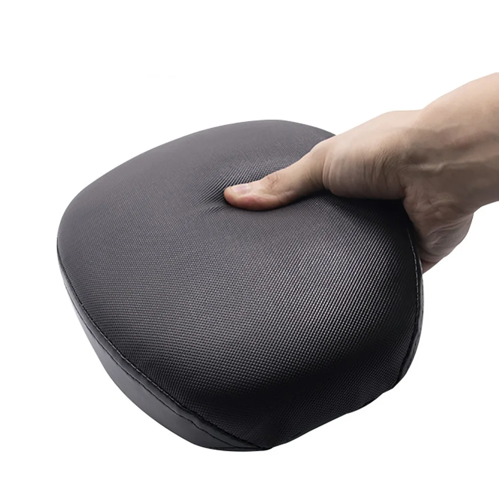 High quality Black Motorcycle Universal Backrest Sissy Bar Cushion Pad For Harley Davidson XL883 / 1200 X48 Yamaha Honda Suzuki |