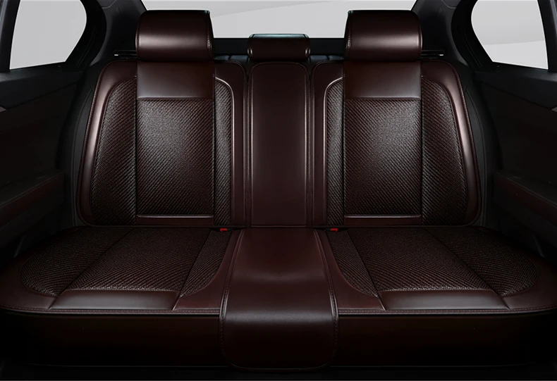 Подушка для автомобильных сидений из ротанга, кожа, Toyota Corolla, двойной двигатель, подтяжка лица, все края включены, чехол для сиденья, лето, на