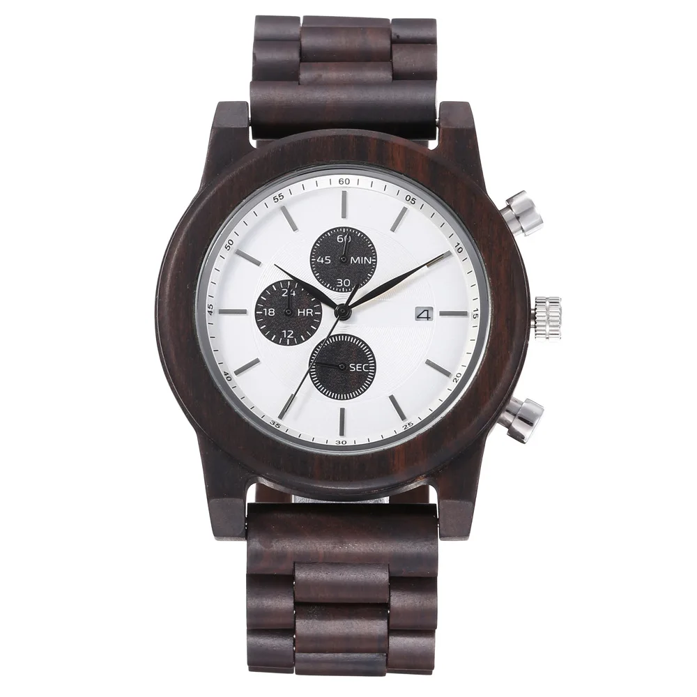 

Redear new fashion trend three eye six needle running second multi-function men's watch