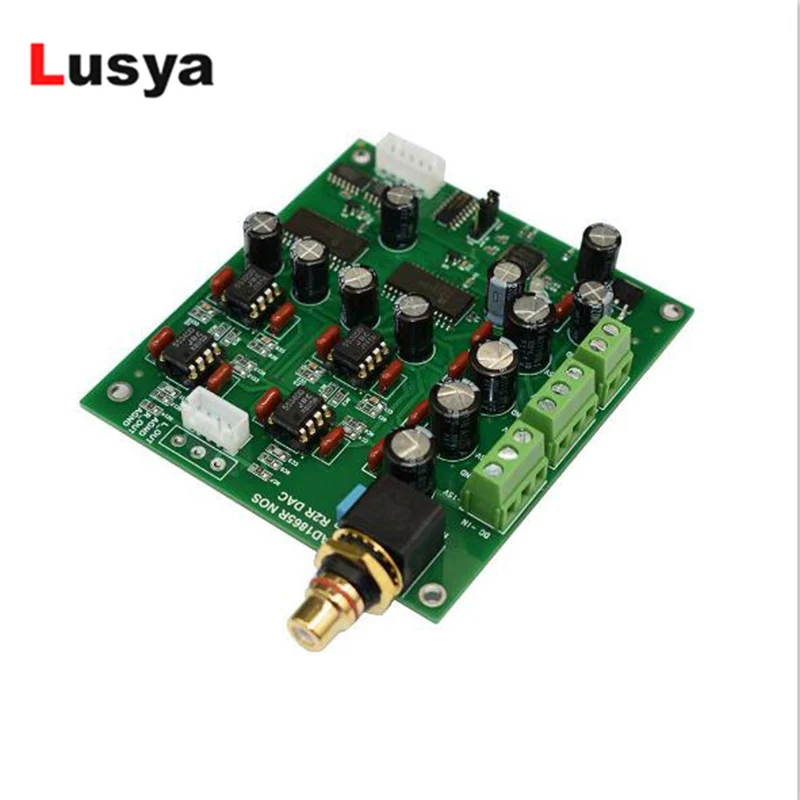 

R2R decoder board AD1865R NOS dac audio decoding board DC 15V T0490