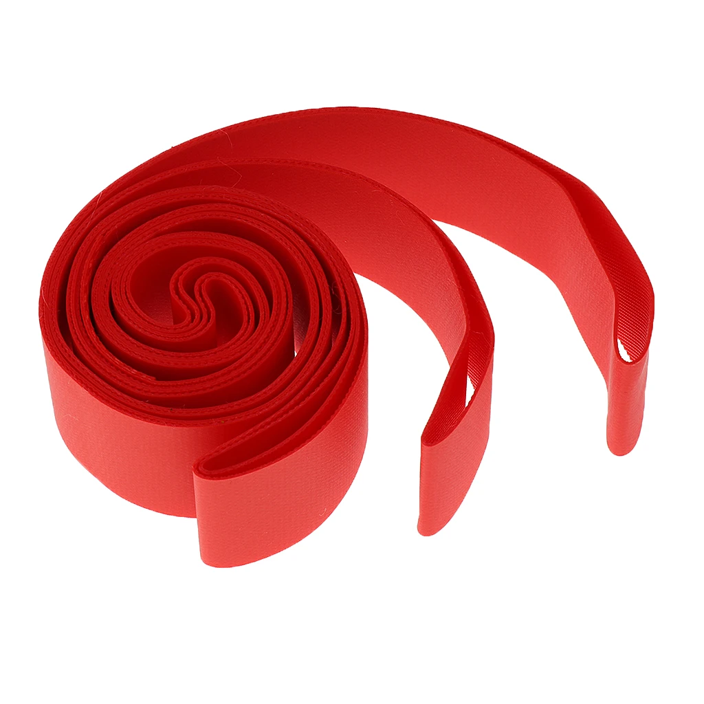 Bicycle Rim Strip Rim Tape Bicycle Tires Cyclin Parts Fits Size 26'' / 20' / 14' / 700C Bike Tire Liner Puncture Proof Belt Red