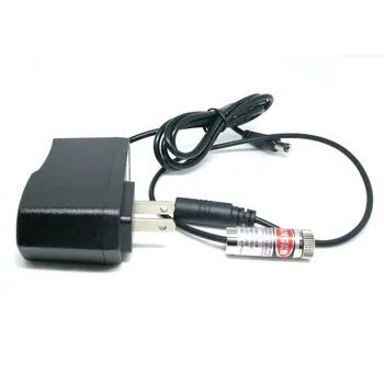 

Positioning Focusable LED Lights 650nm 5mw Focus Dot Point Red Diode Laser Module w AC Adapter DJ Lights Dia 12mm