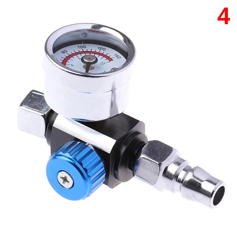 A4 Spray Gun Adjust Air Pressure Regulator Gauge Car Auto Repair Painting Tool Spray Gun Accessories Pneumatic Gun Regulator - Цвет: A4