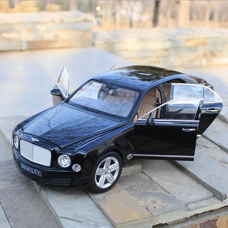 30cm Car Model 1/18 Scale Alloy Mulsane Metal Desktop Decoration Collection Gifts |