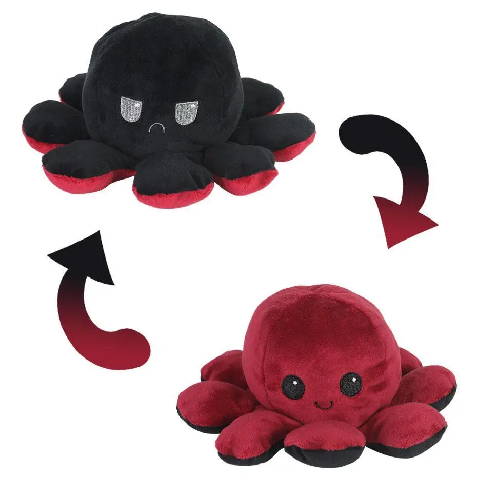 Peluches pulpo Genuine Soft Newly-Arrived Toy Doll Flip Octopus Reverse Free-Shipping Supply Fashion Tow-sidee Octopu Toys sexy halloween costumes for women