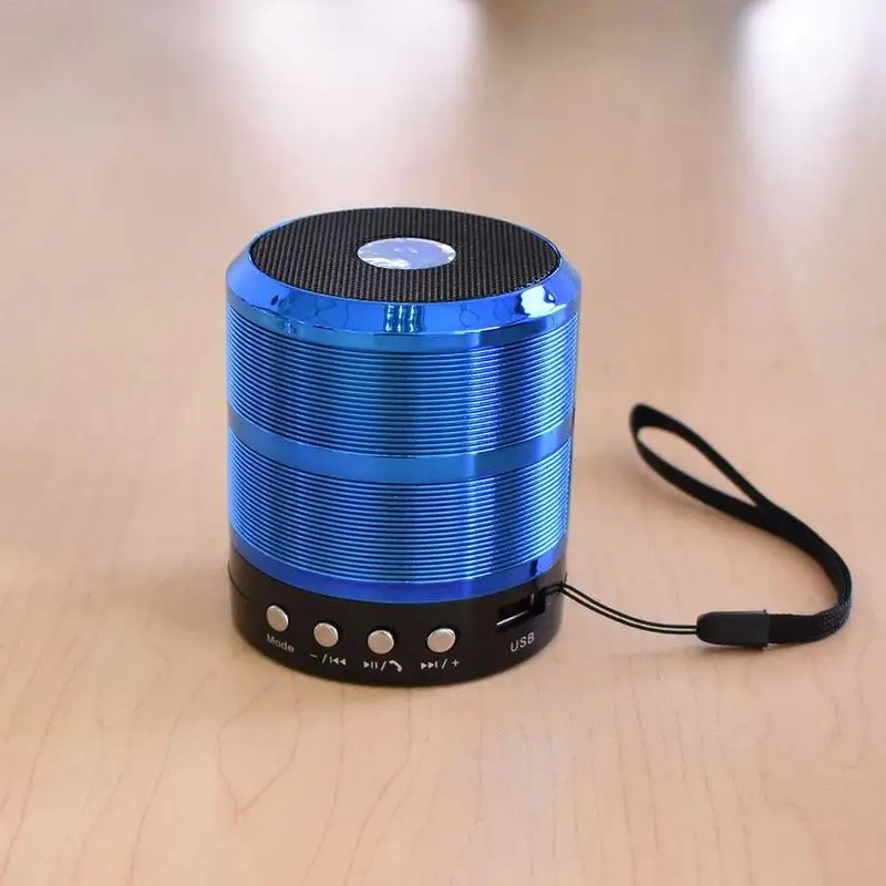 Мини Bluetooth динамик со стерео цветной светодиодный светильник музыкальная шкатулка TF AXU USB fm-радио с микрофоном Громкая Связь Динамик EX11