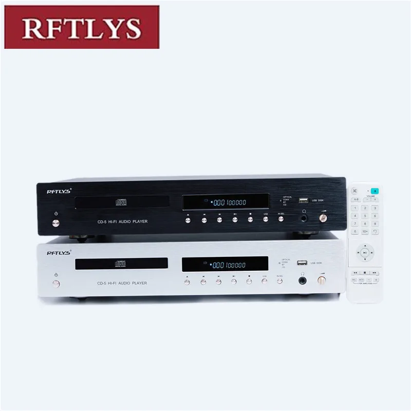 CD-плеер Rftlys CD5 XLR и PCM 5102 DAC Bluetooth-приемник USB-считыватель дисков декодер