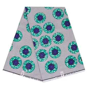 

Ankara cloth High Quality Veritable Wax Print Fabric Printing 100% Cotton African Real Dutch Wax For Dress