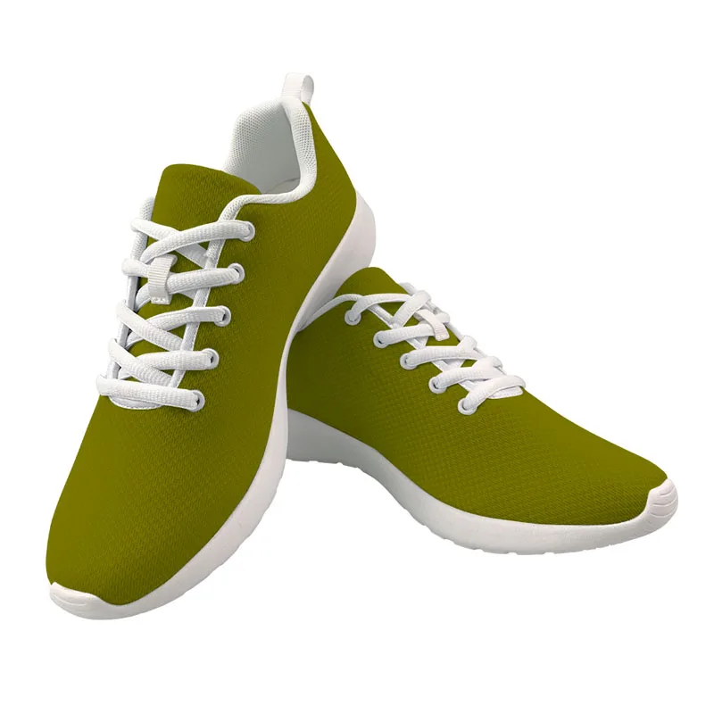 HYCOOL/женская повседневная обувь; модные однотонные дышащие прогулочные сетчатые туфли на плоской подошве; кроссовки для бега, спортзала, работы - Цвет: HBC19016Z42
