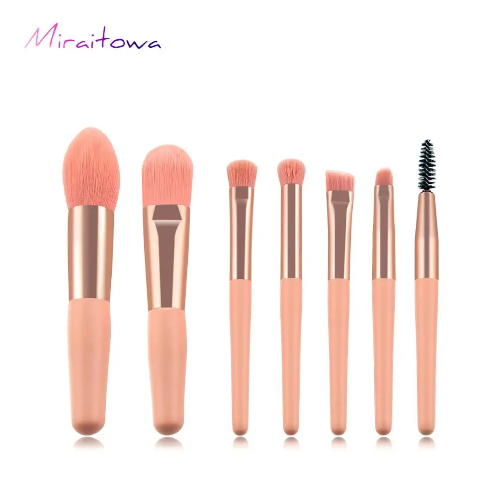 

7Pcs Makeup Brush Set High Quality Foundation Powder Eyeshadow Brush For Eyebrows Cosmetic Beauty Tool Kit Hottic Tool brushes