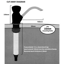

Recreational Vehicle Pump Replacement Water Camper Rv Double-Action Faucet