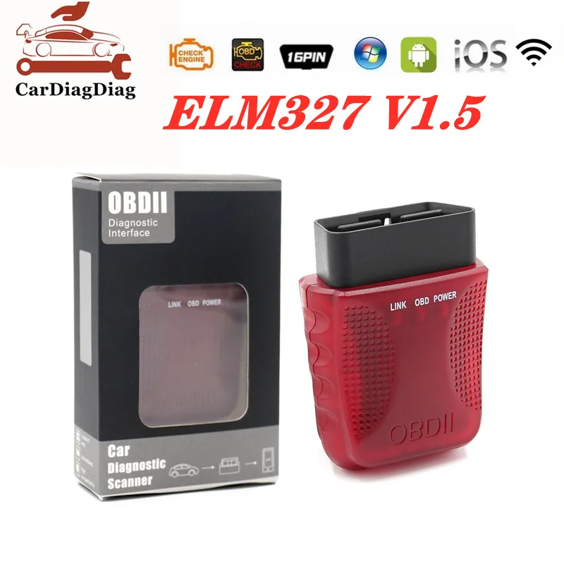 Считыватель кодов ELM327 V1.5 с поддержкой Wi-Fi/BT 9 протоколов | Автомобили и мотоциклы