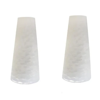 

2 Pcs Christmas Tree Candle Silicone Mould Cedar Fondant DIY Aromatherapy Candle Mould Handmade Soap Mould Silicone Mold