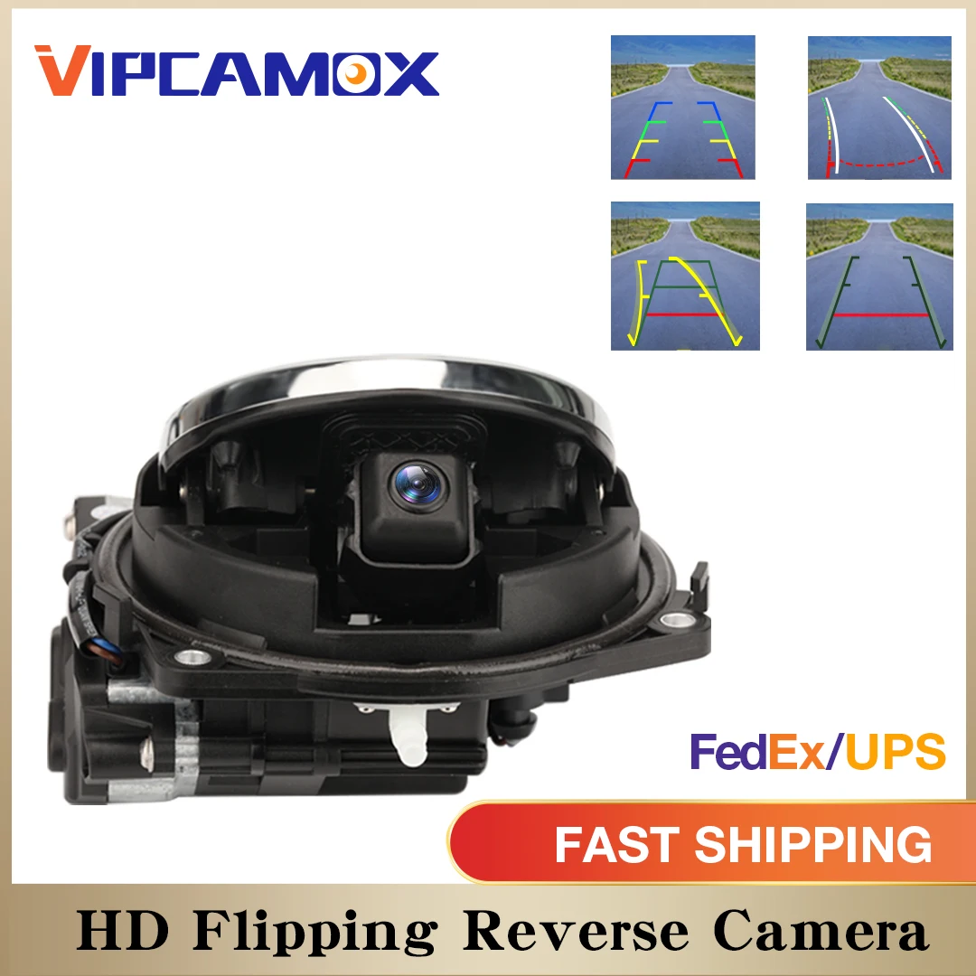 Logo Flip Reversing Camera For VW Golf MK7 MK5 MK6 Passat B8 B6 B7 POLO 6R 2021 New Version Rear View Camera with Trunk Switch|Vehicle Camera| - AliExpress